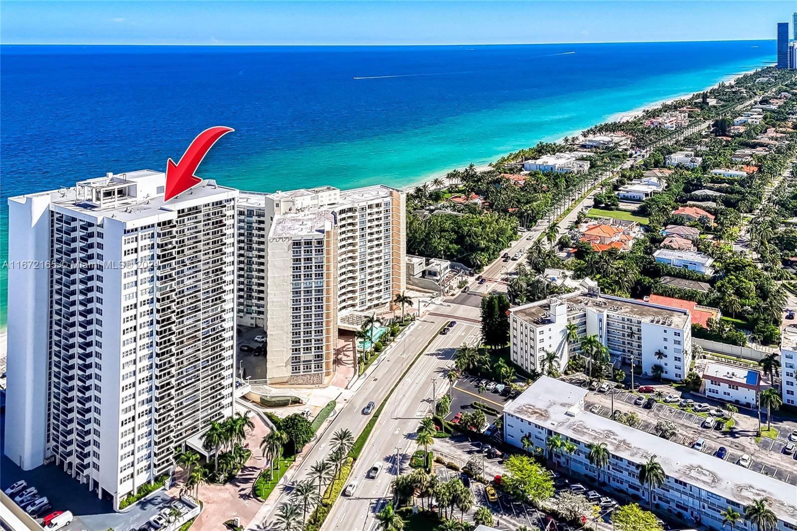 Real estate property located at 3140 Ocean Dr #501, Broward, PARKER TOWER CONDO, Hallandale Beach, FL