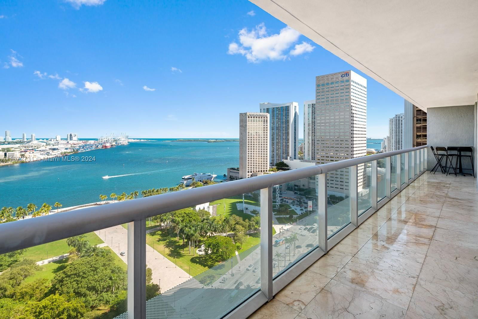 Real estate property located at 50 Biscayne Blvd #2406, Miami-Dade, 50 BISCAYNE CONDO, Miami, FL