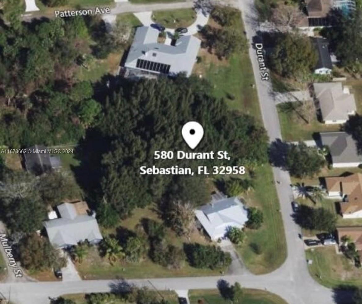 Real estate property located at 580 Durant St, Indian River, ROSELAND GARDENS, Sebastian, FL