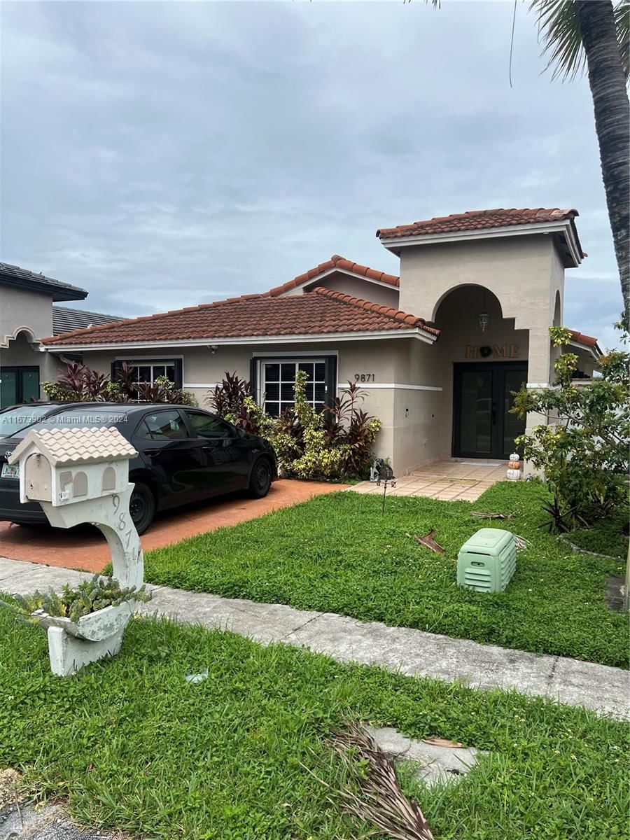 Real estate property located at 9871 123rd Ter, Miami-Dade, LAS MANSIONES AT BEL AIR, Hialeah Gardens, FL