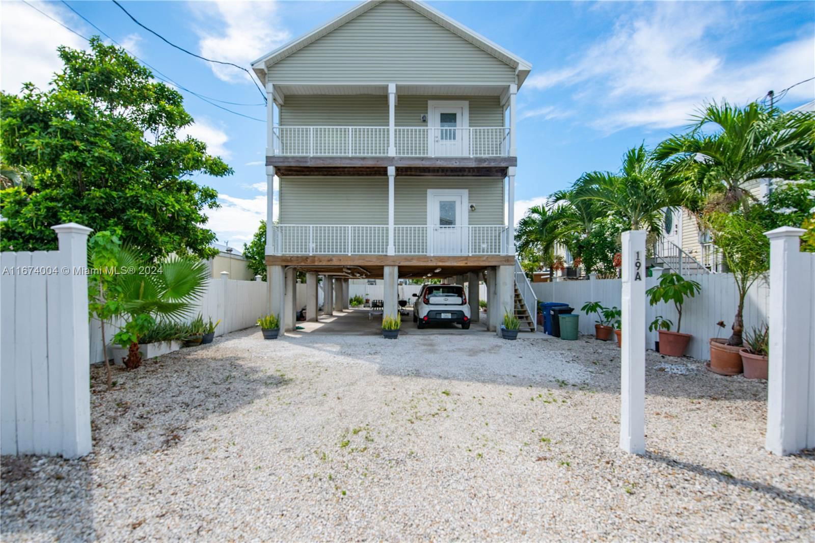 Real estate property located at 19 A 7th Ave, Monroe, LINCOLN GARDENS NO-1, Key West, FL