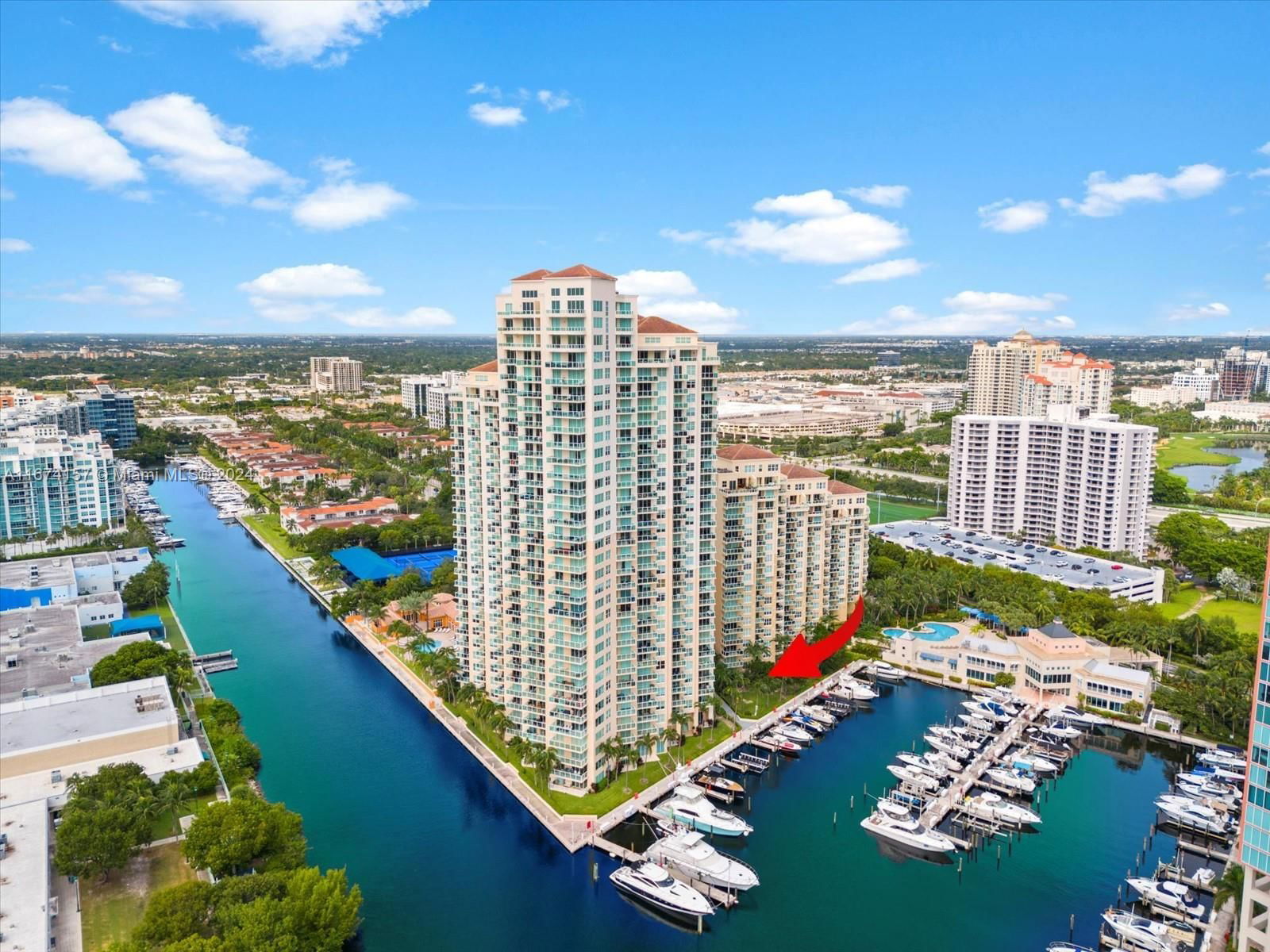 Real estate property located at 3340 190th St #209, Miami-Dade, AVENTURA MARINA CONDO NUM, Aventura, FL