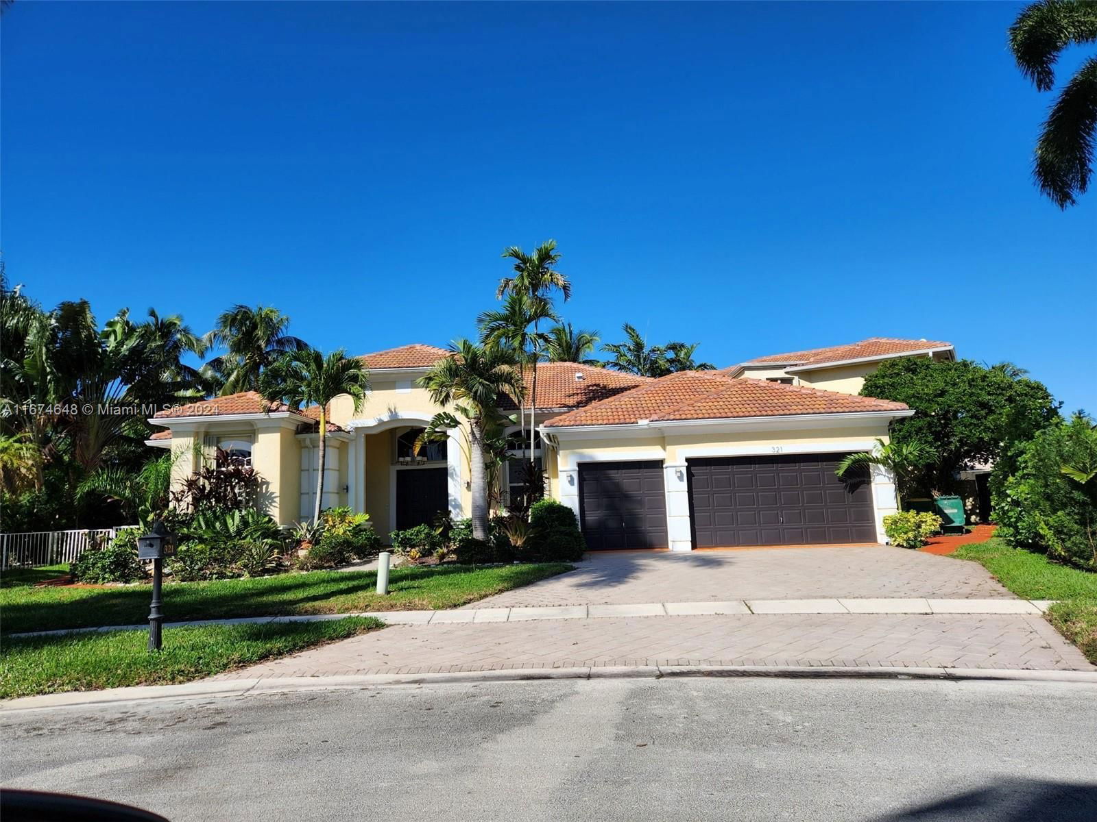 Real estate property located at 321 Windmill Palm Ave, Broward, ENCLAVE 2ND SECTION, Plantation, FL