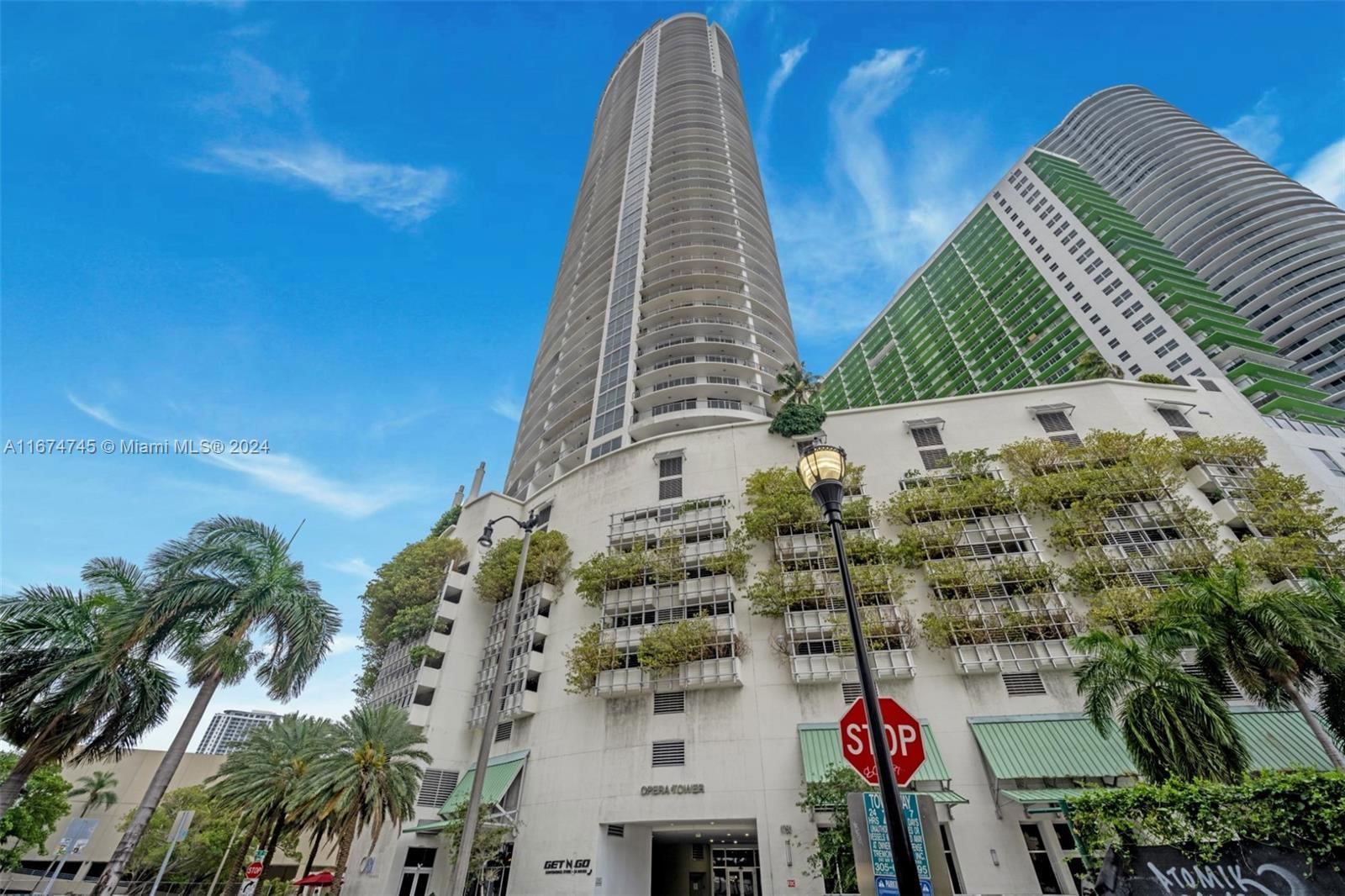 Real estate property located at 1750 Bayshore Dr #2102, Miami-dade, Opera Tower Condo, Miami, FL