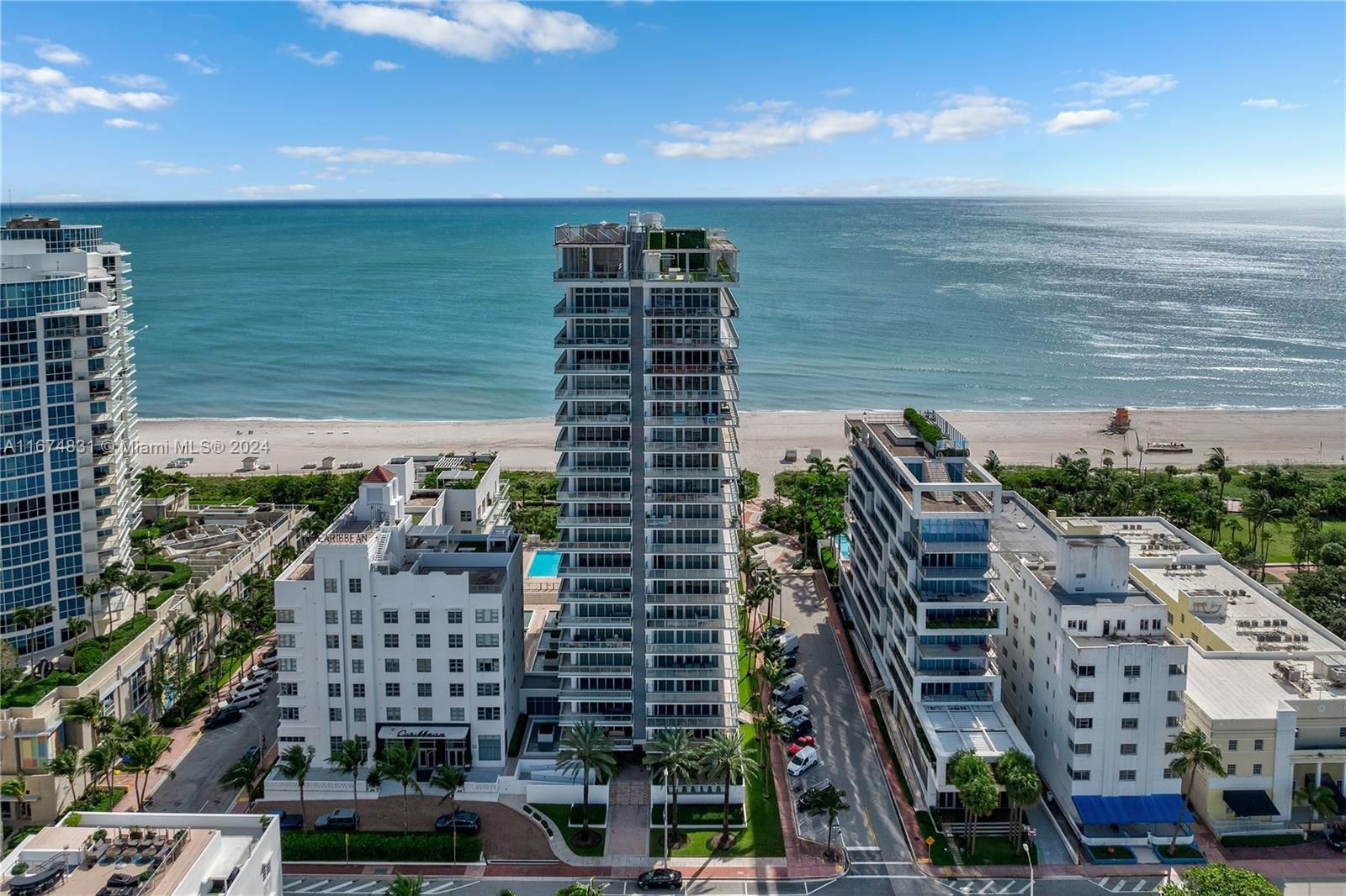 Real estate property located at 3737 Collins Ave S-1003, Miami-Dade, THE CARIBBEAN CONDO, Miami Beach, FL