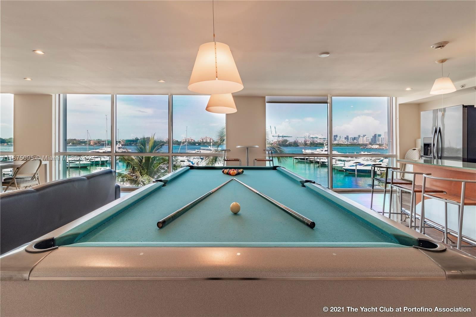 Real estate property located at 90 Alton Rd #2206, Miami-dade, Yacht Club At Portofino C, Miami Beach, FL