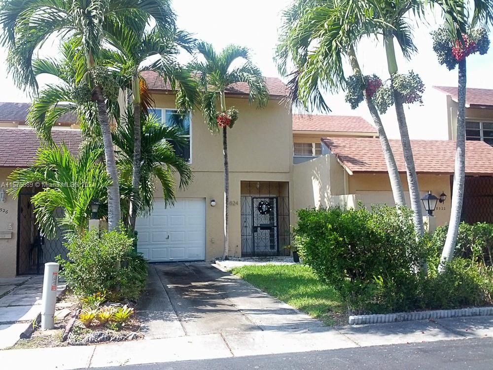 Real estate property located at 8524 103rd Ave #8524, Miami-dade, Sunset Park Town Houses, Miami, FL