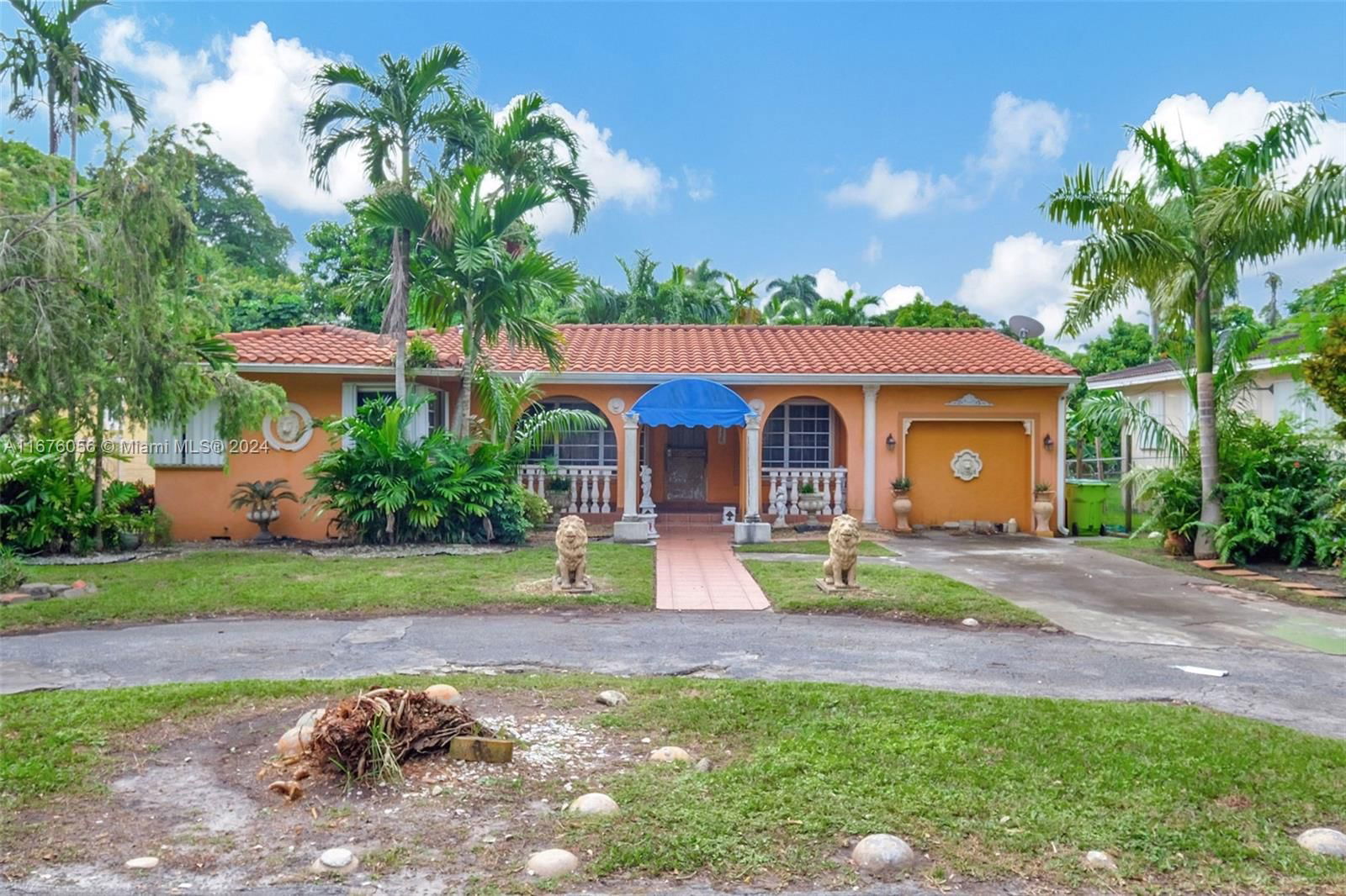 Real estate property located at 156 88th St, Miami-Dade, HOMEDALE, El Portal, FL