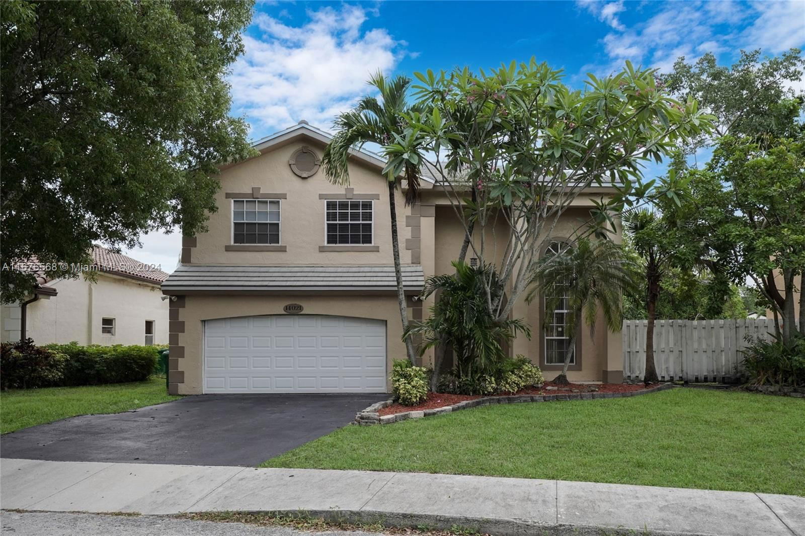 Real estate property located at 14021 Richwood Pl, Broward, REPLAT OF PORTION, Davie, FL