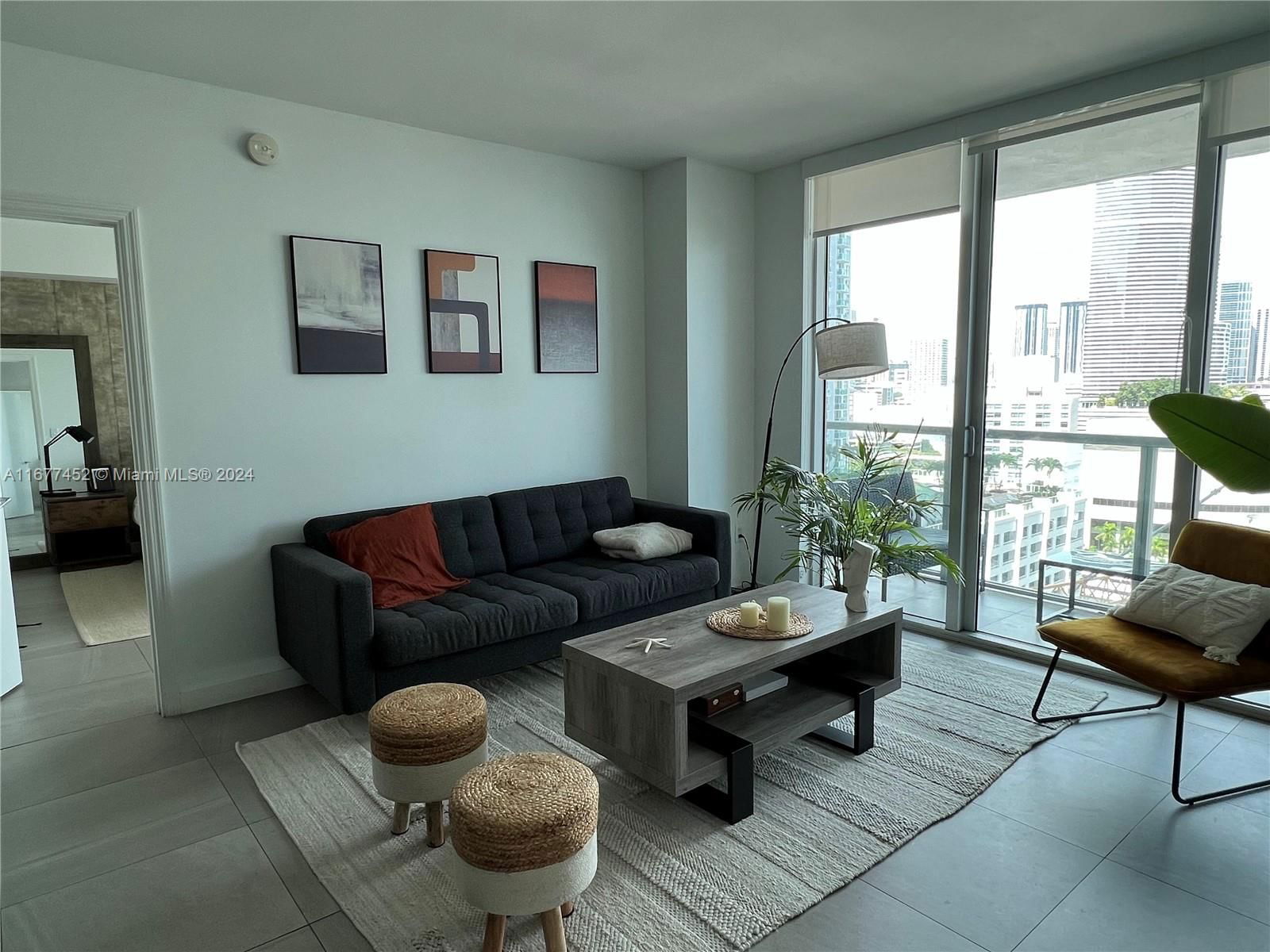 Real estate property located at 55 6th St #1705, Miami-Dade, 500 BRICKELL WEST CONDO, Miami, FL