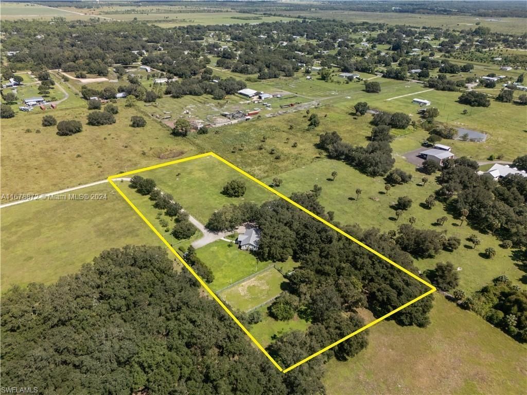 Real estate property located at 1280 Cemetary Rd, Hendry, FORT DENAUD ACRES, La Belle, FL