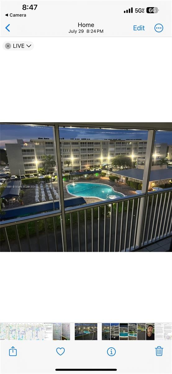 Real estate property located at 329 3rd St #405T, Broward, SECOND GULFSTREAM GARDEN, Hallandale Beach, FL