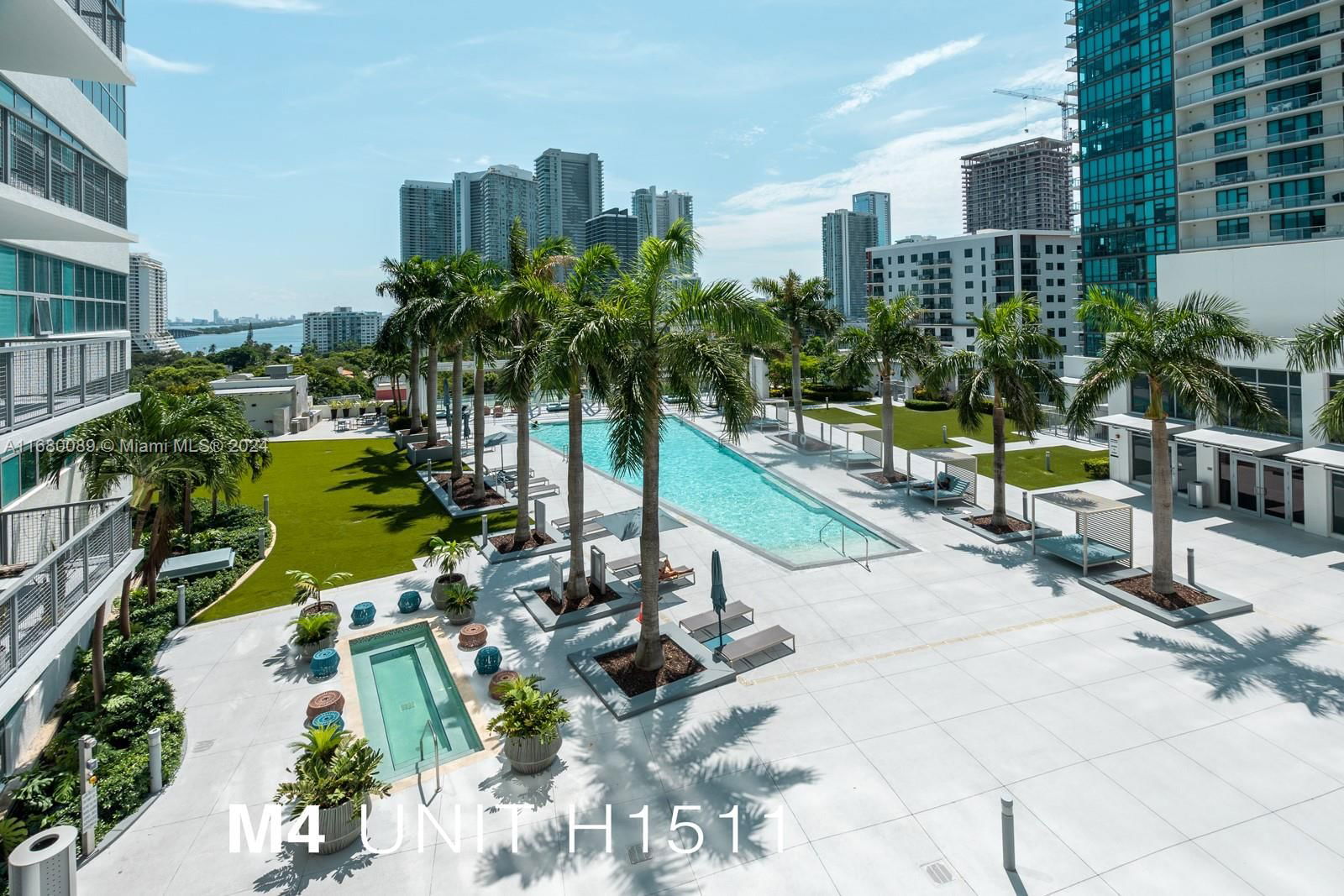 Real estate property located at 3301 1st Ave H1511, Miami-Dade, FOUR MIDTOWN MIAMI CONDO, Miami, FL