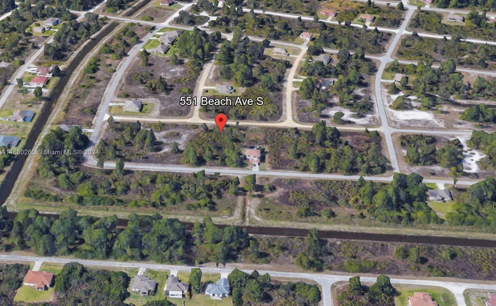 Real estate property located at 551 Beach Avenue, Lee, LEHIGH ACRES, Lehigh Acres, FL