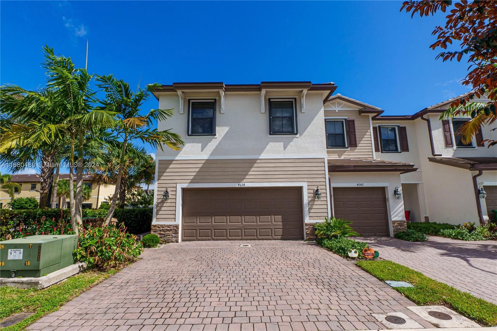 Real estate property located at 4638 Santa Cruz Way #4638, Broward, TROTTERS CHASE, Davie, FL