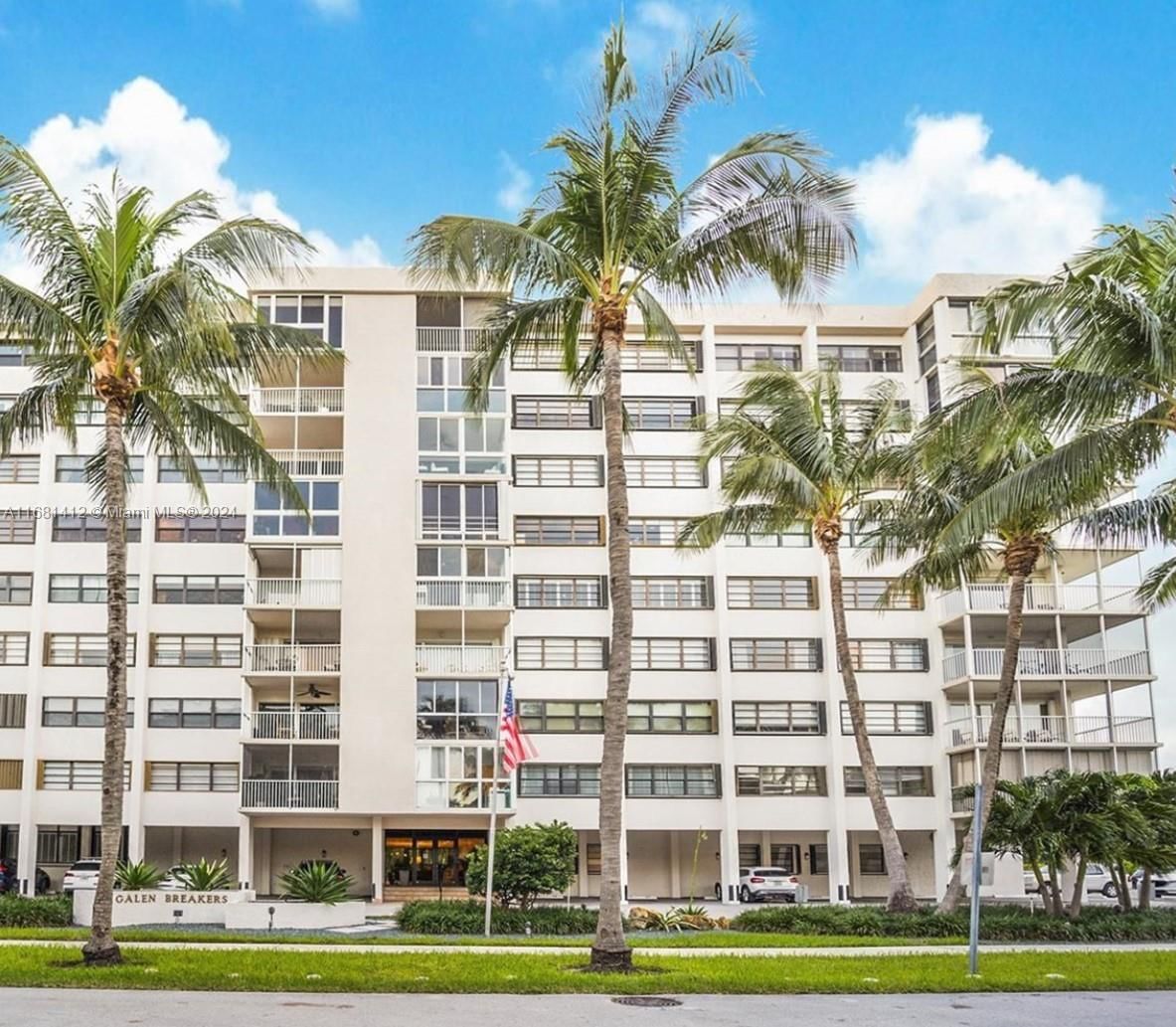 Real estate property located at 550 Ocean Dr #9F, Miami-Dade, Galen Breakers Condo, Key Biscayne, FL