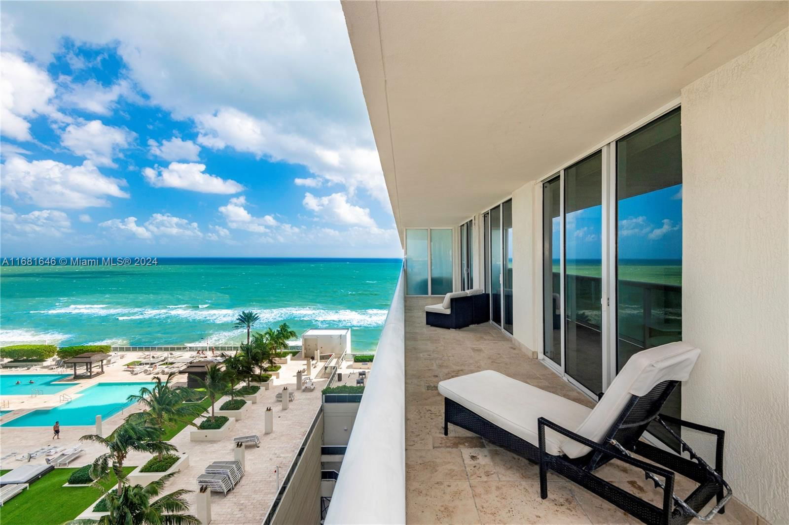 Real estate property located at 1830 Ocean Dr #1408, Broward, BEACH CLUB TWO CONDO, Hallandale Beach, FL