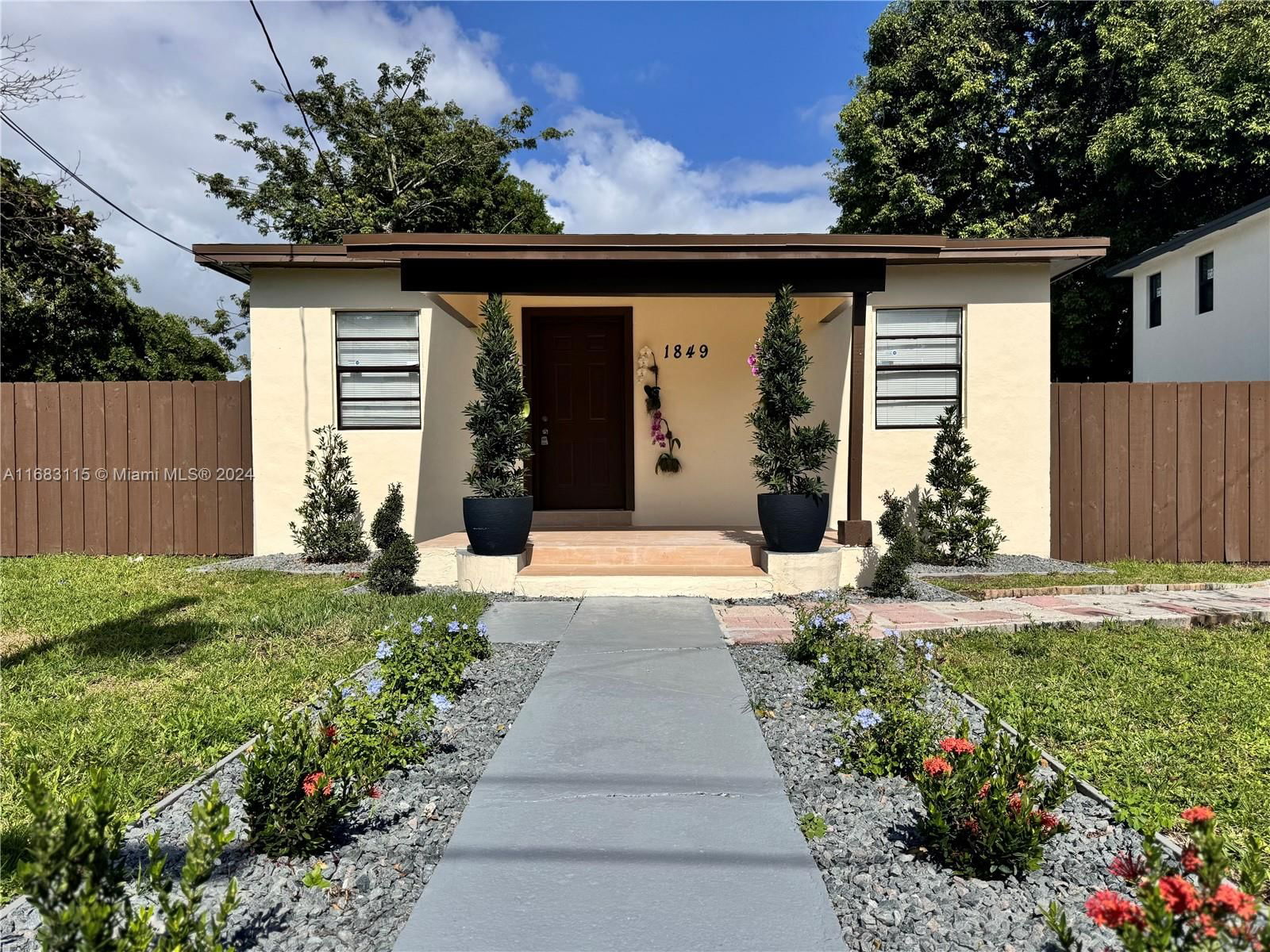 Real estate property located at 1849 70th St, Miami-Dade, LIBERTY CITY, Miami, FL