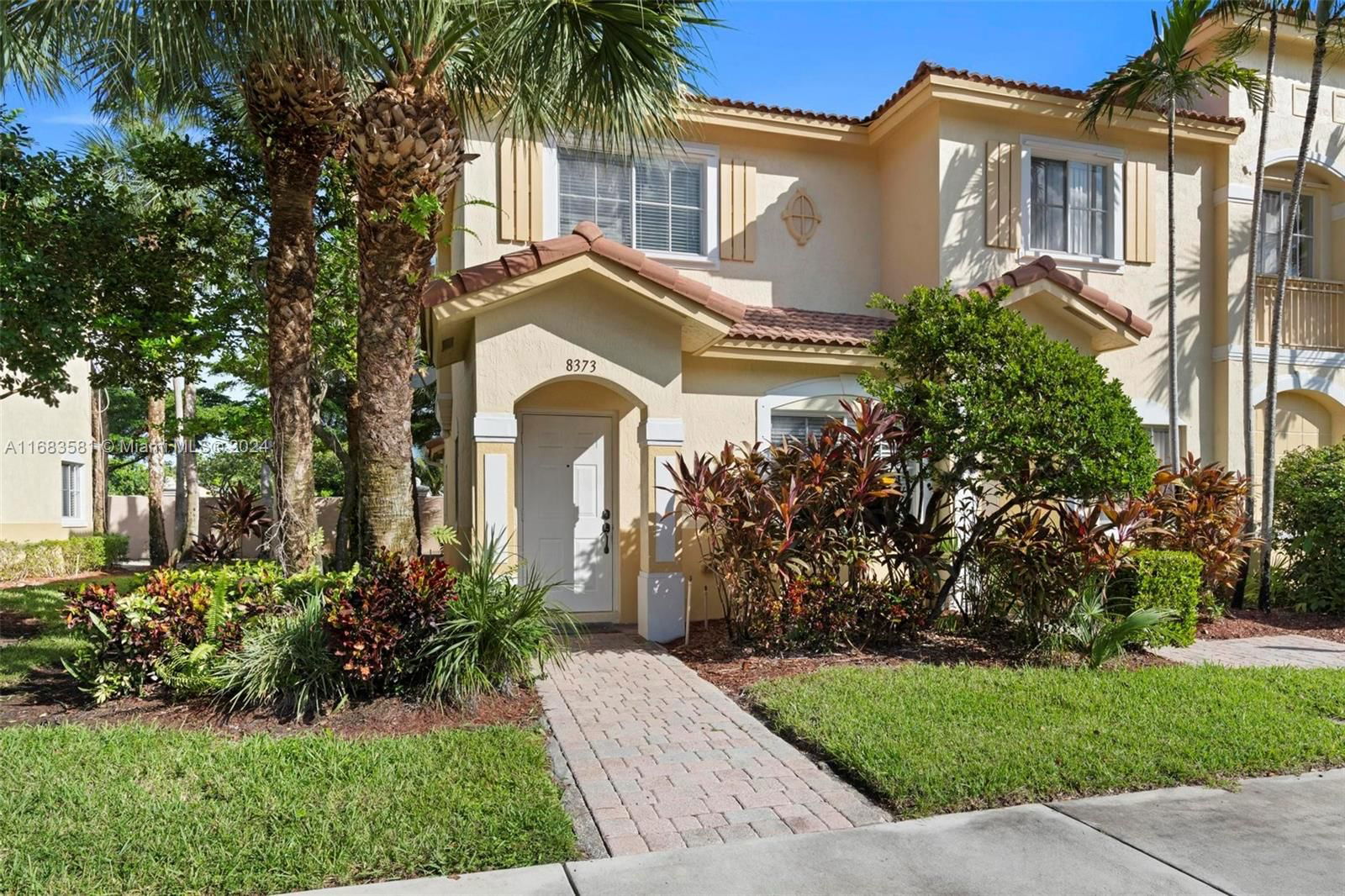 Real estate property located at 8373 25th Ct, Broward, MURANO AT HAMPTON PK NO 5, Miramar, FL