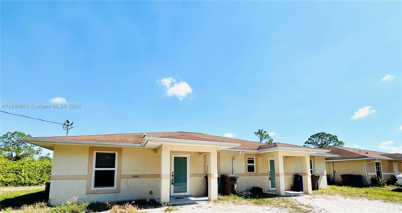 Real estate property located at 1412 1414 W 12th St, Lee, n/a, Lehigh Acres, FL