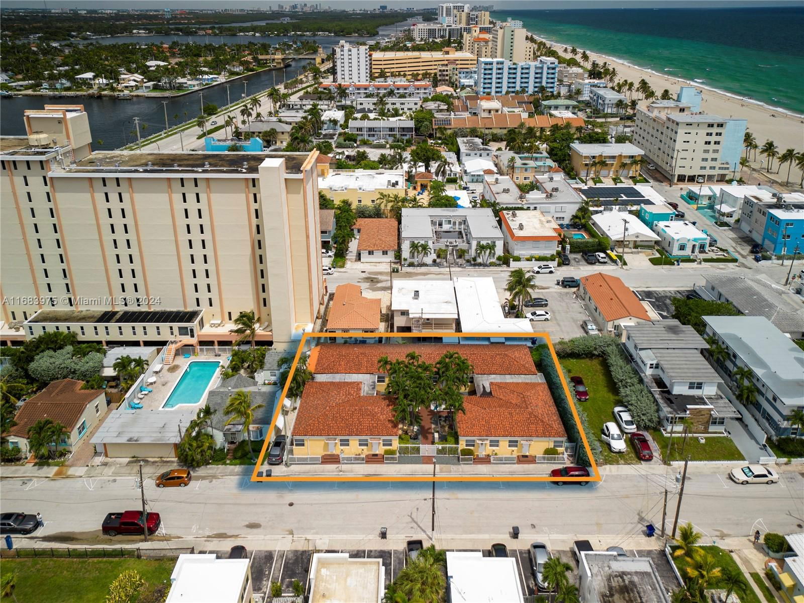 Real estate property located at 335 Georgia St, Broward, HOLLYWOOD BEACH, Hollywood, FL