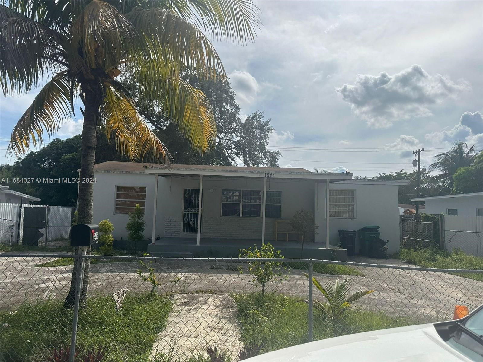 Real estate property located at 1246 Sharazad Blvd, Miami-Dade, PLAT NO 1 OPA LOCKA, Opa-Locka, FL