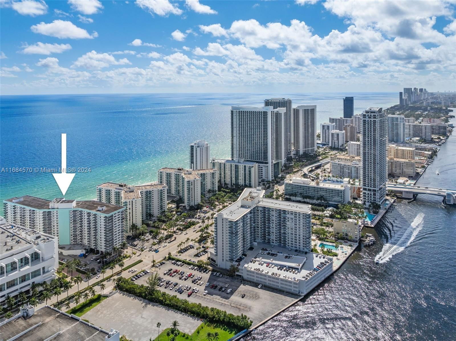 Real estate property located at 3725 Ocean Dr #1414, Broward, SEA AIR TOWERS CONDO, Hollywood, FL