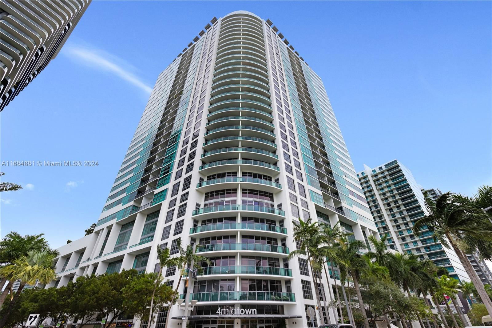 Real estate property located at 3301 1st Ave H1413, Miami-Dade, FOUR MIDTOWN MIAMI CONDO, Miami, FL