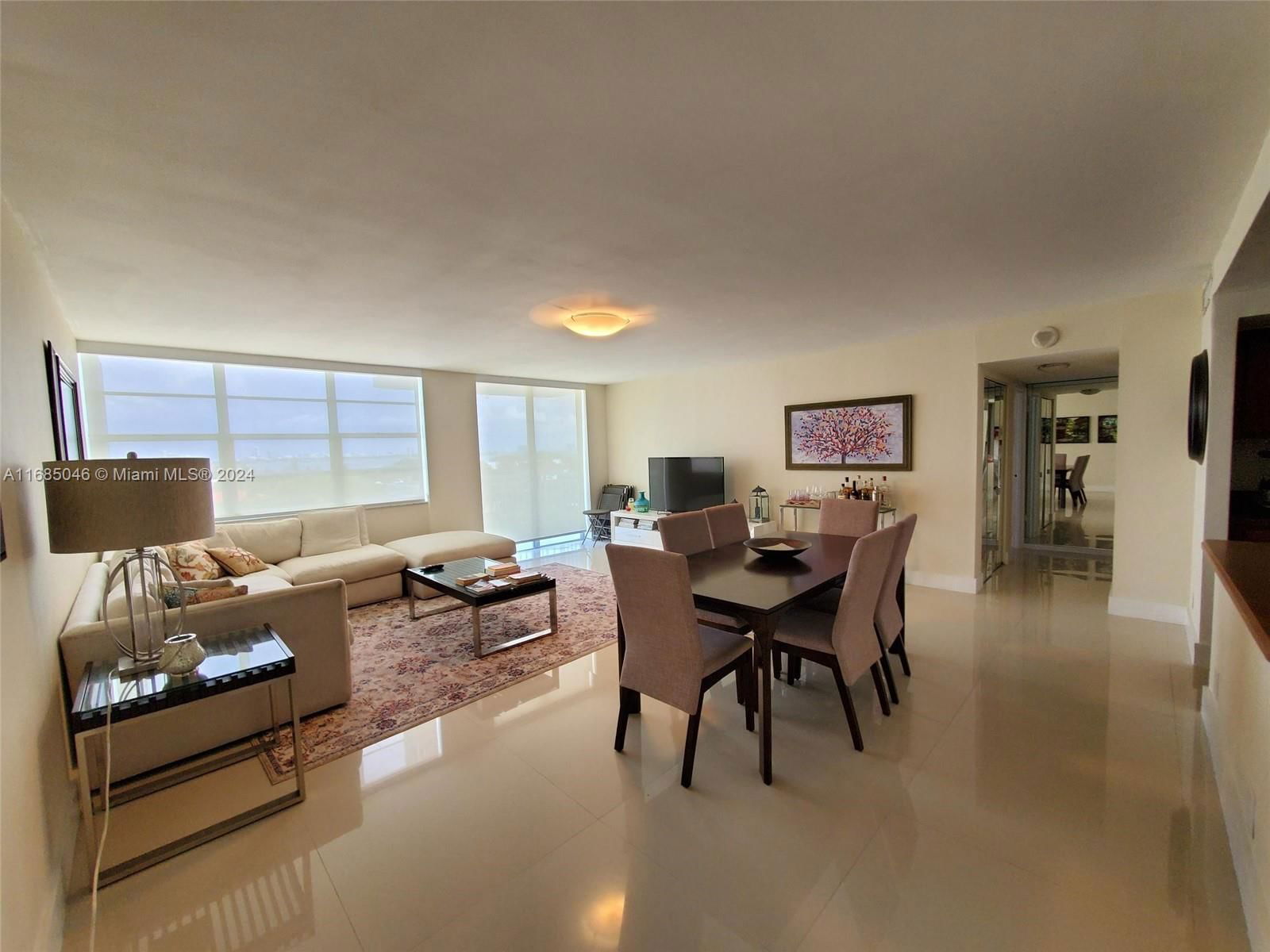 Real estate property located at 2100 Sans Souci Blvd B601, Miami-Dade, BAYVIEW TOWERS CONDO SOUT, North Miami, FL