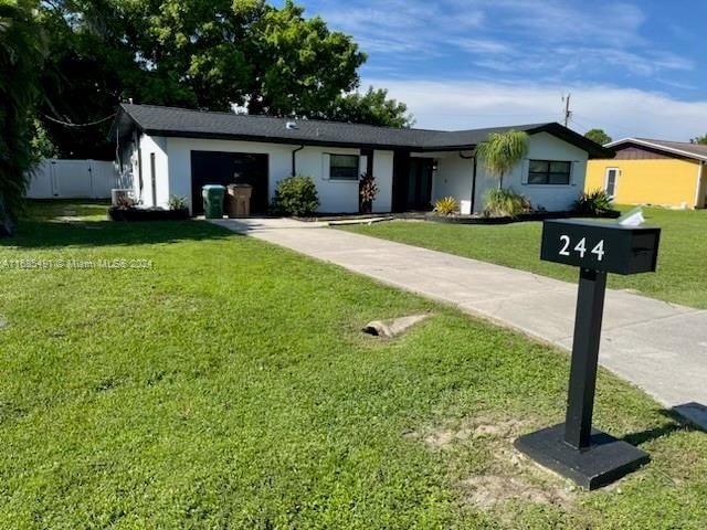 Real estate property located at 244 45th, Lee, CAPE CORAL, Cape Coral, FL