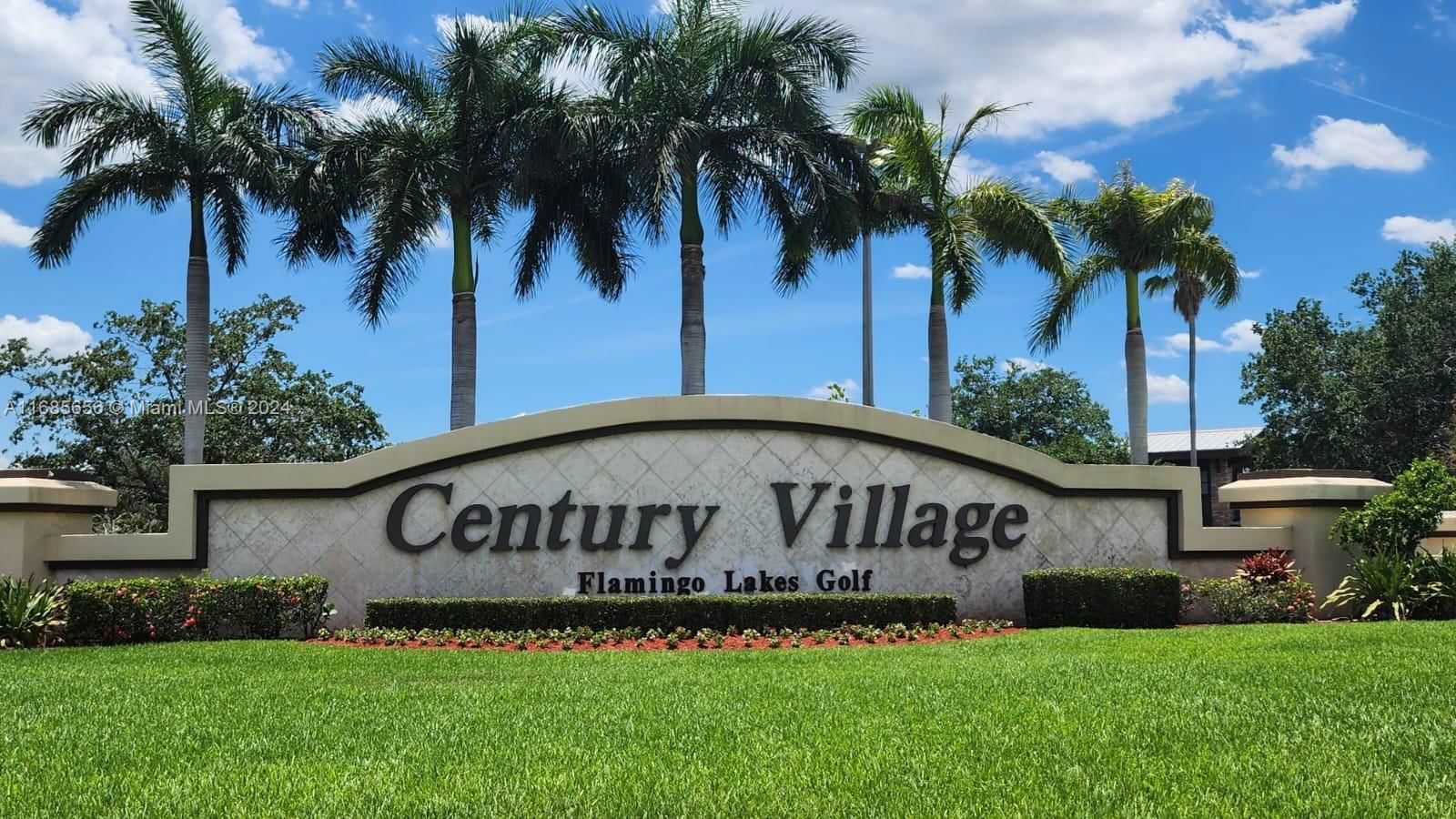 Real estate property located at 701 142nd Ave #106S, Broward, PLYMOUTH AT CENTURY VILLA, Pembroke Pines, FL