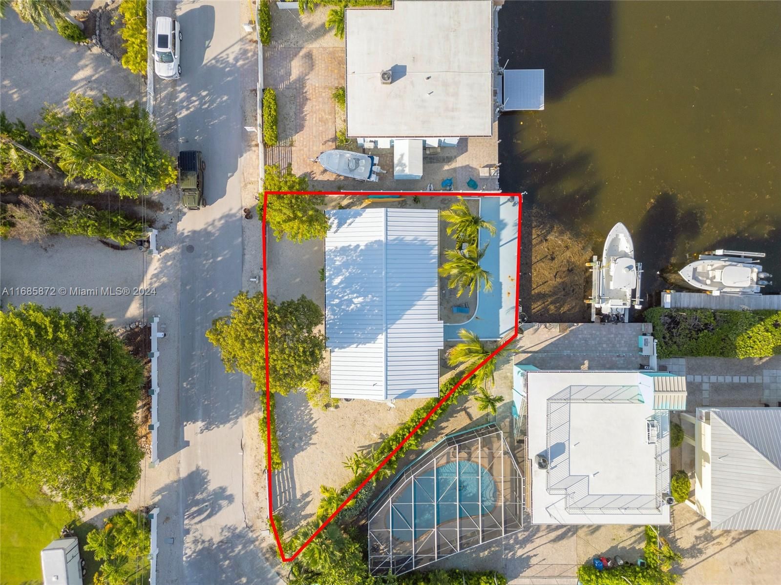 Real estate property located at 4 Jean La Fitte Dr, Monroe, PIRATES COVE 1ST ADD, Key Largo, FL