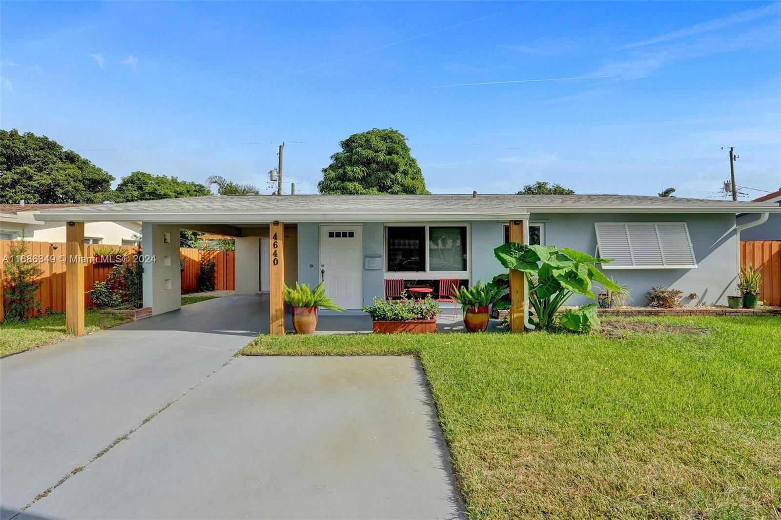 Real estate property located at 4640 3rd Ter, Broward, NORTH ANDREWS GARDENS 2ND, Oakland Park, FL