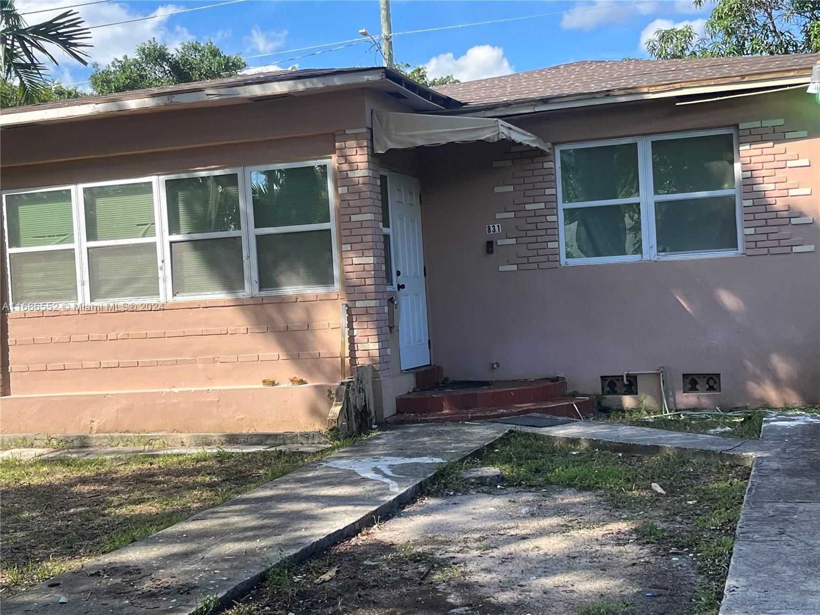 Real estate property located at 831 47th Ter, Miami-Dade, BAY VISTA PARK AMD PL, Miami, FL