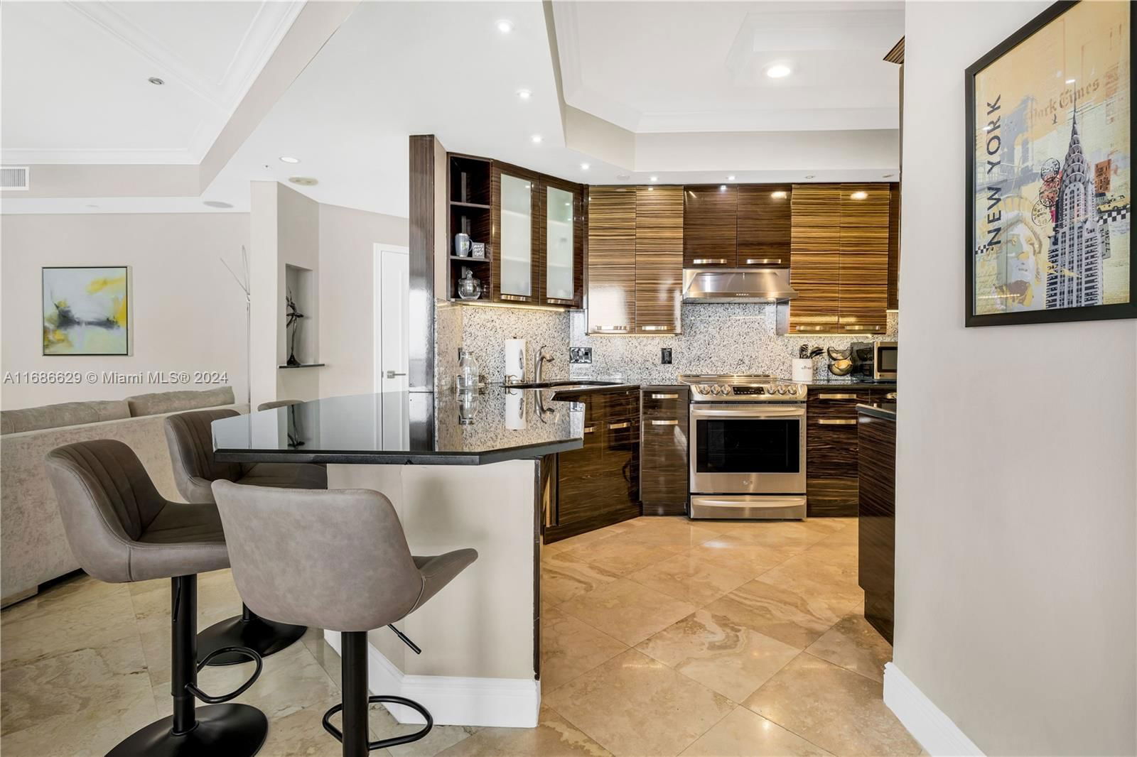 Real estate property located at 888 Brickell Key Dr #1908, Miami-dade, One Tequesta Point Condo, Miami, FL