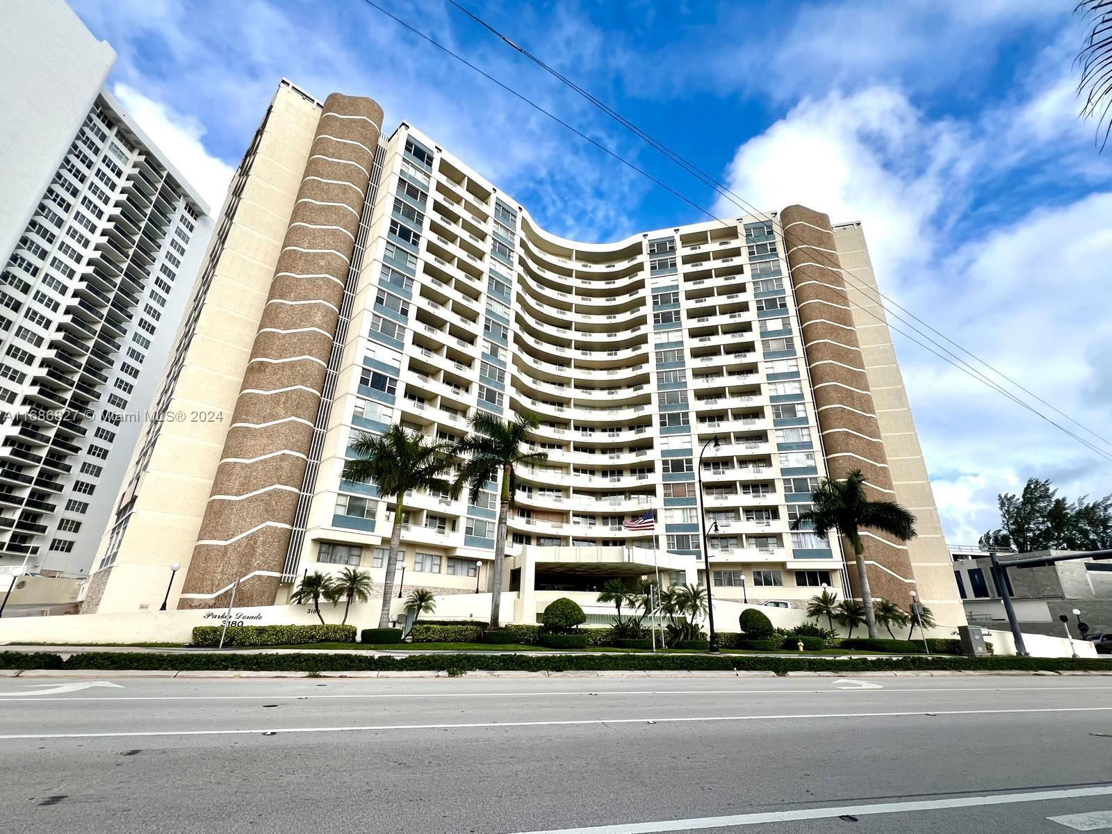 Real estate property located at 3180 Ocean Dr #1703, Broward, PARKER DORADO CONDO, Hallandale Beach, FL