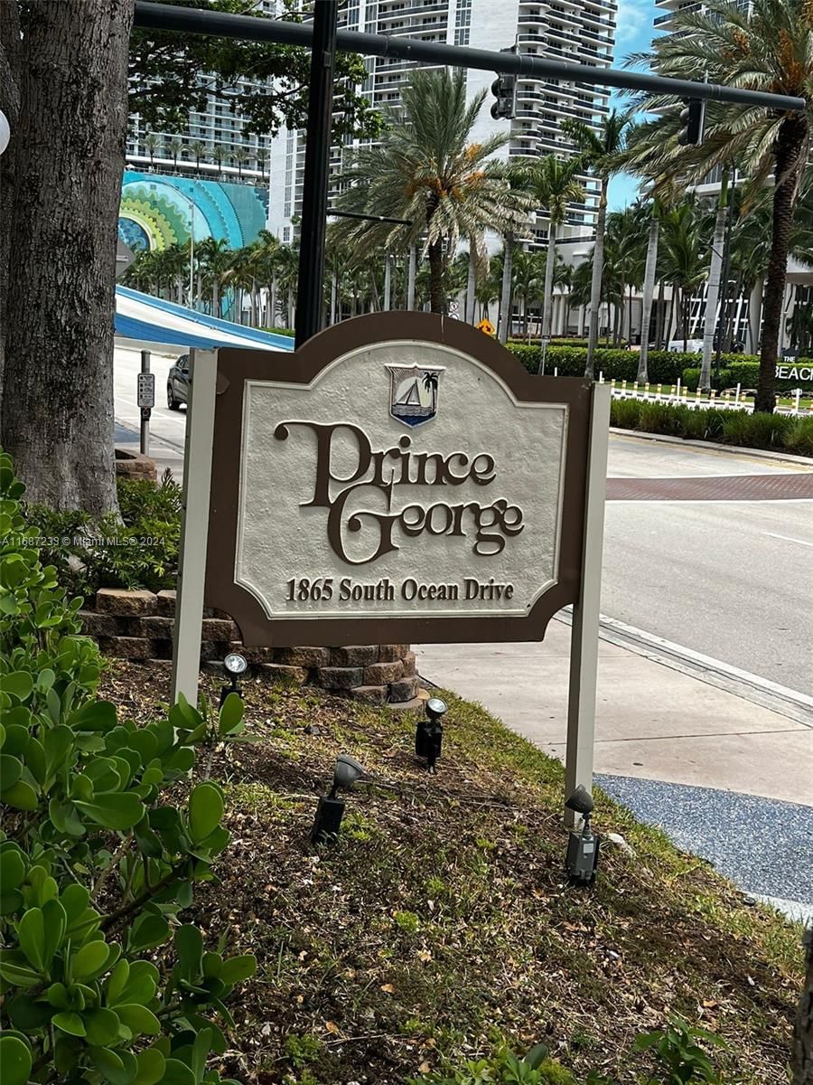 Real estate property located at 1865 Ocean Dr #16H, Broward, PRINCE GEORGE ARMS CONDO, Hallandale Beach, FL