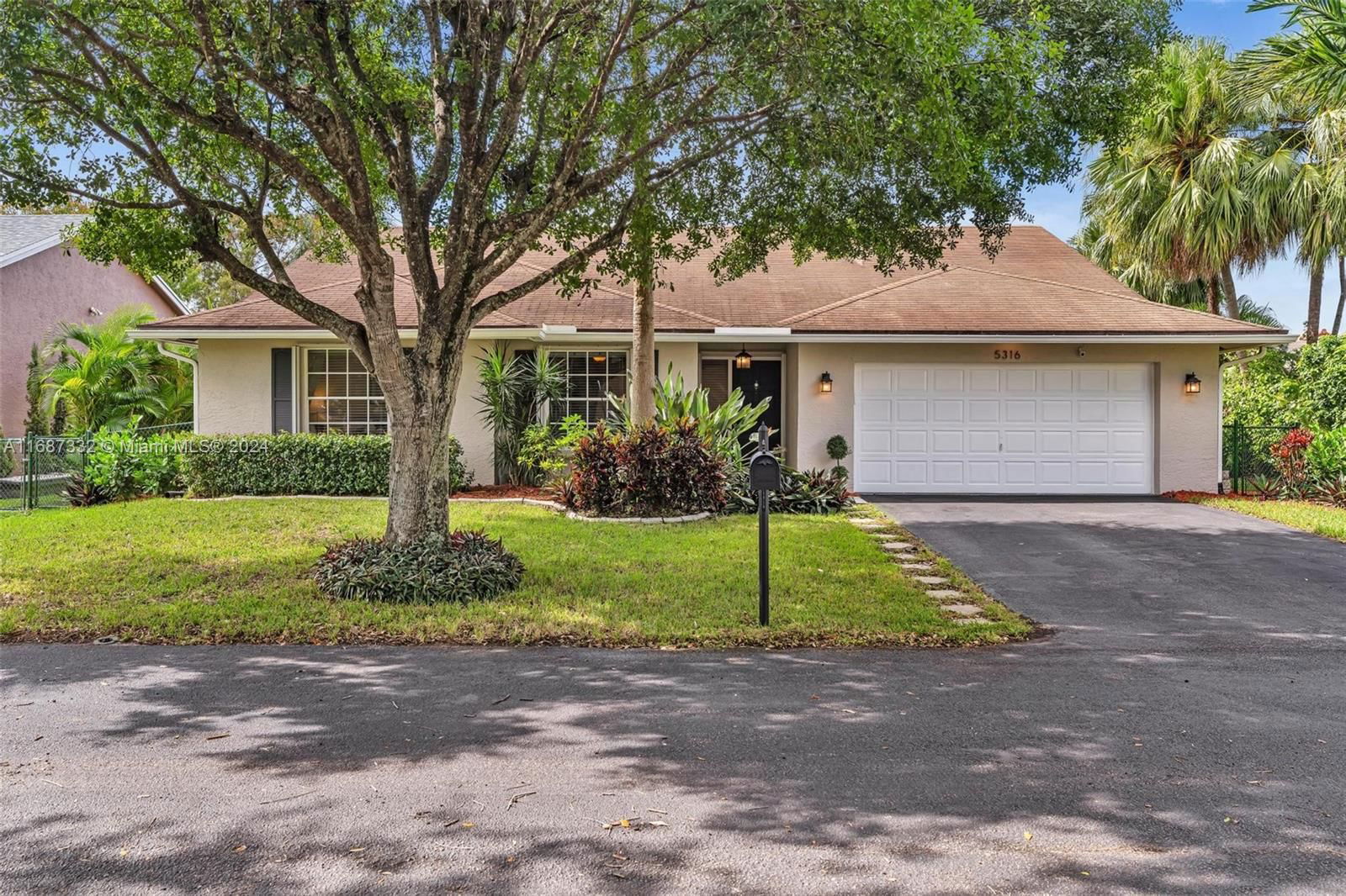 Real estate property located at 5316 98th Way, Broward, WEST VIEW ESTATES, Coral Springs, FL