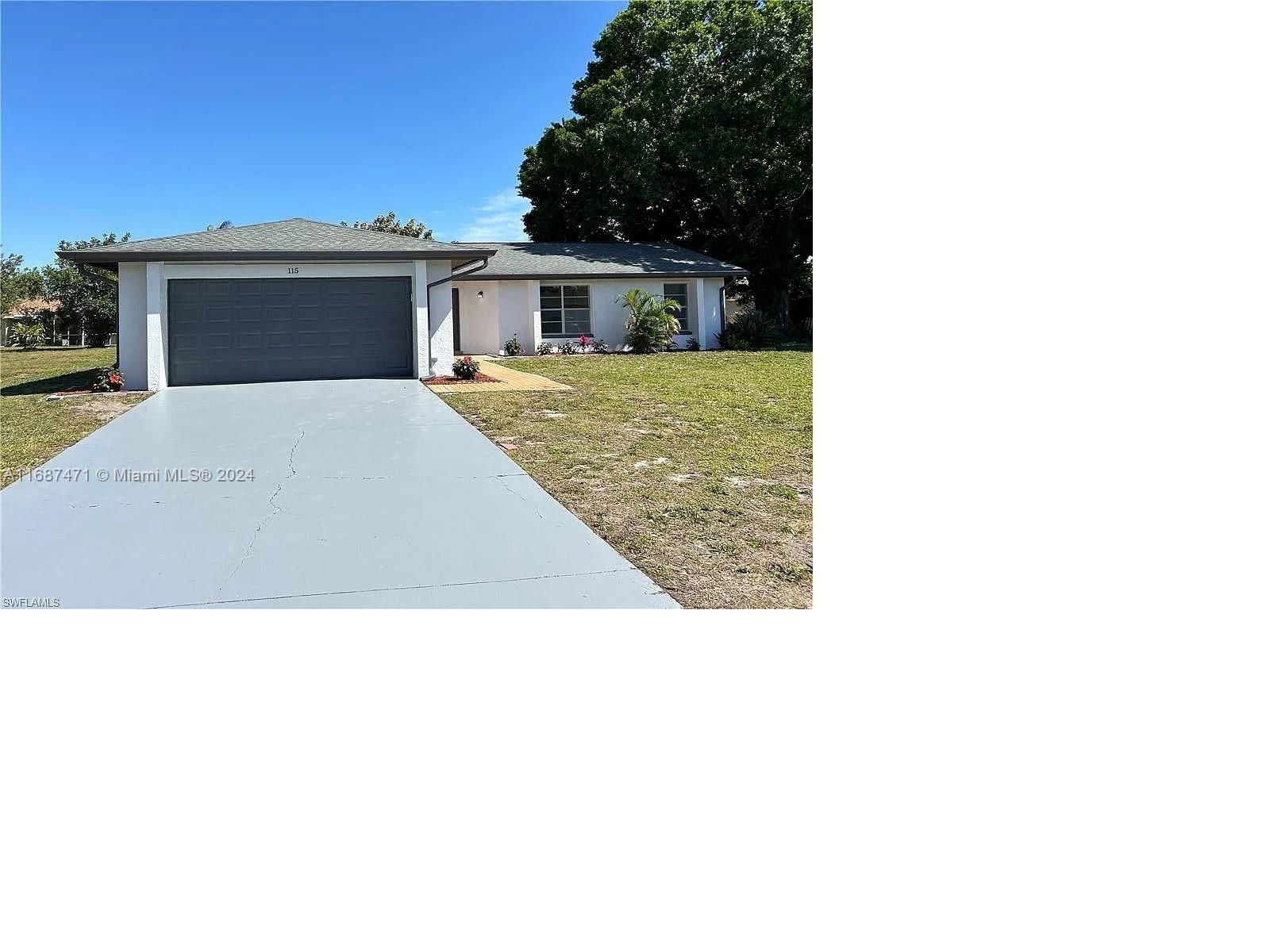 Real estate property located at 115 Airview, Lee, Willow Lake, Lehigh Acres, FL