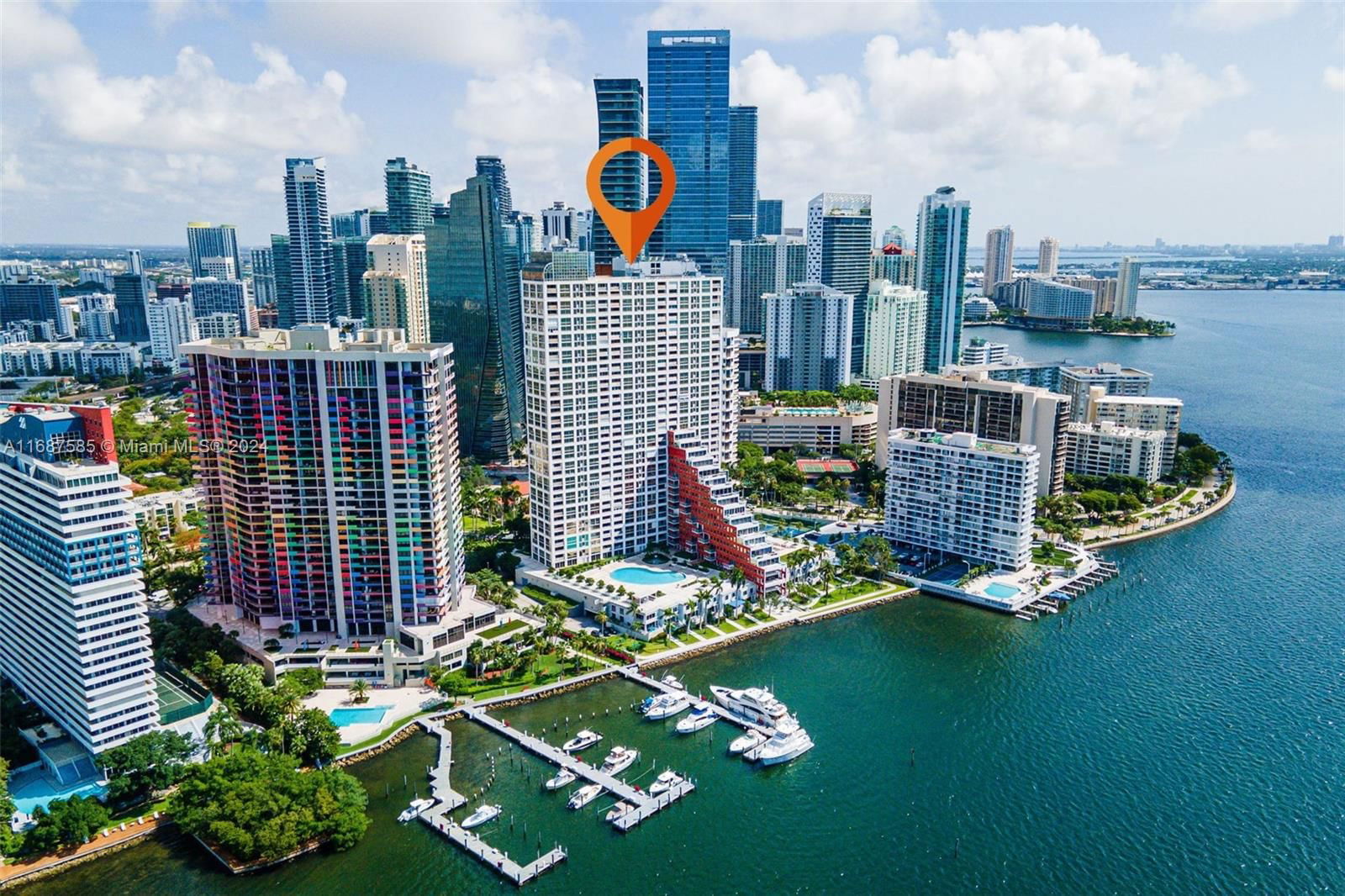 Real estate property located at 1541 Brickell Ave A1901, Miami-Dade, THE PALACE CONDO, Miami, FL