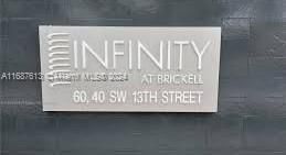 Real estate property located at 40 13th St, Miami-Dade, INFINITY AT BRICKELL COMM, Miami, FL