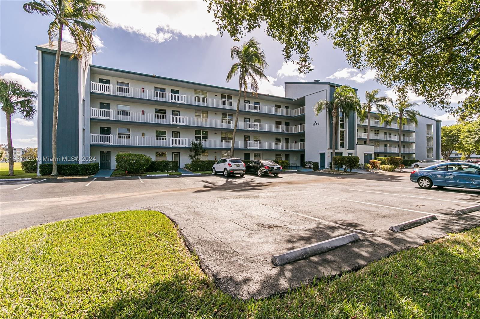 Real estate property located at 1550 80th Ave #405, Broward, PALM SPRINGS 2 CONDO, Margate, FL