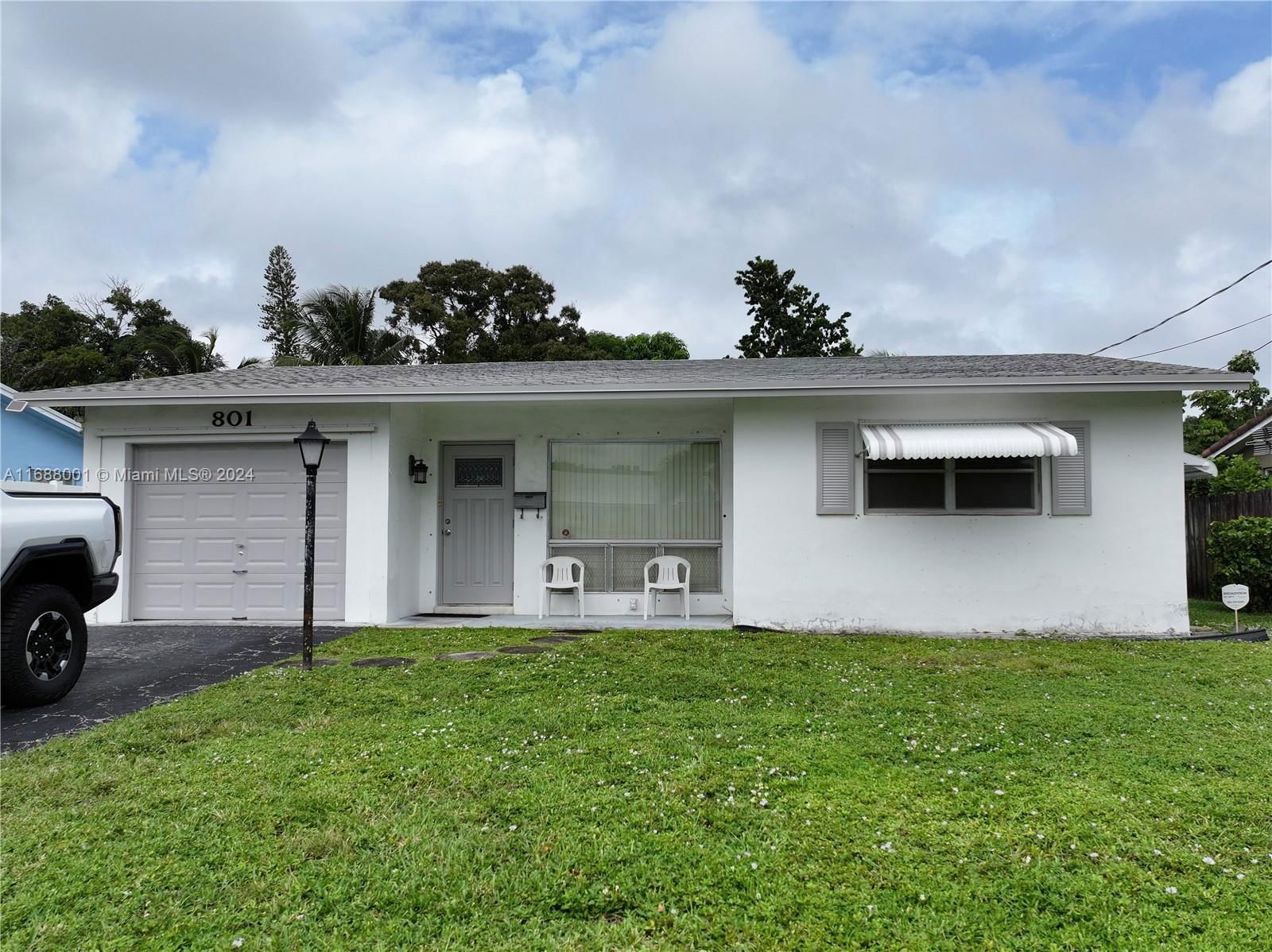 Real estate property located at 801 33rd St, Broward, LLOYD ESTATES, Oakland Park, FL