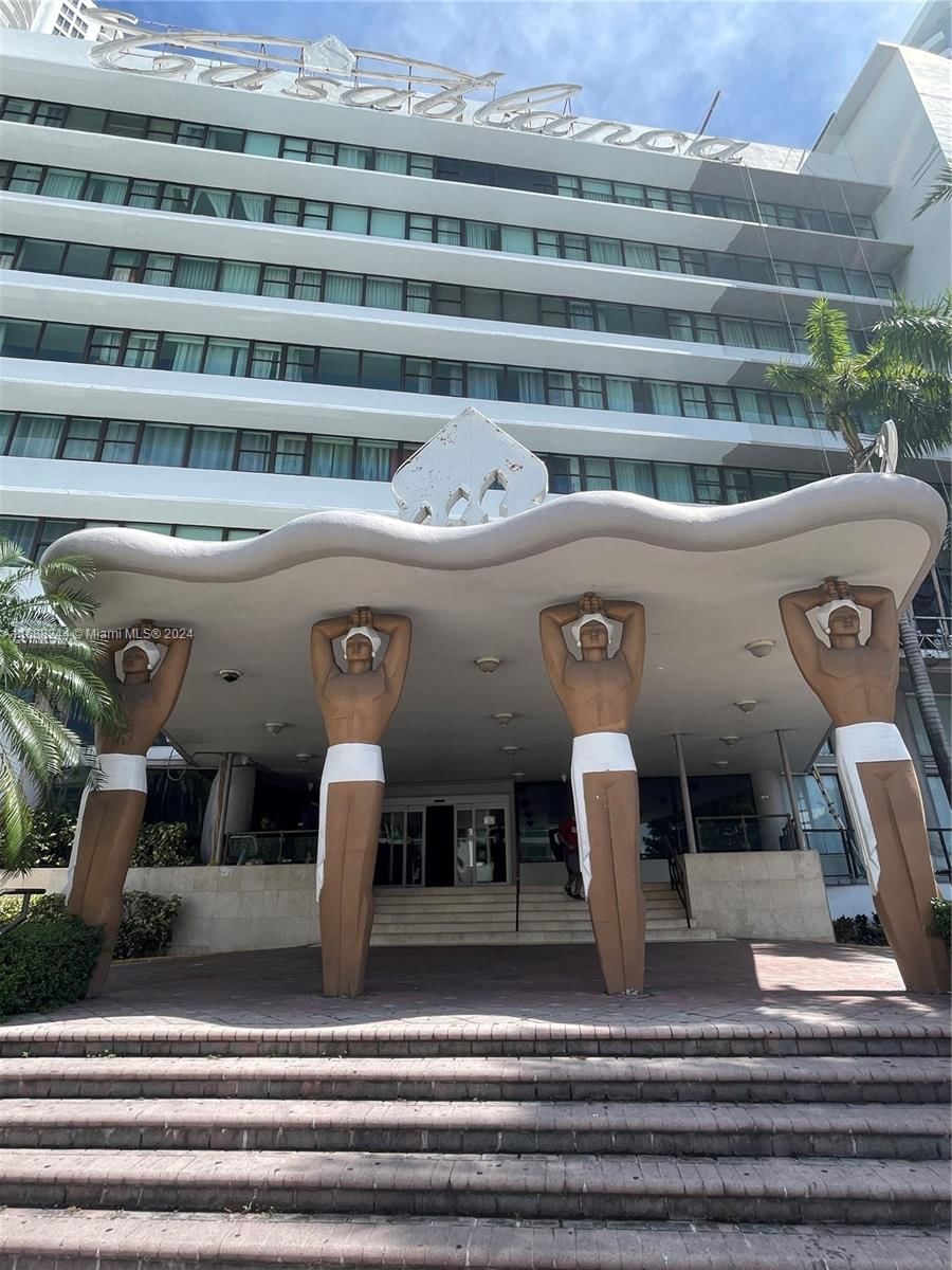 Real estate property located at 6345 Collins Ave #614, Miami-Dade, THE CASABLANCA CONDO, Miami Beach, FL