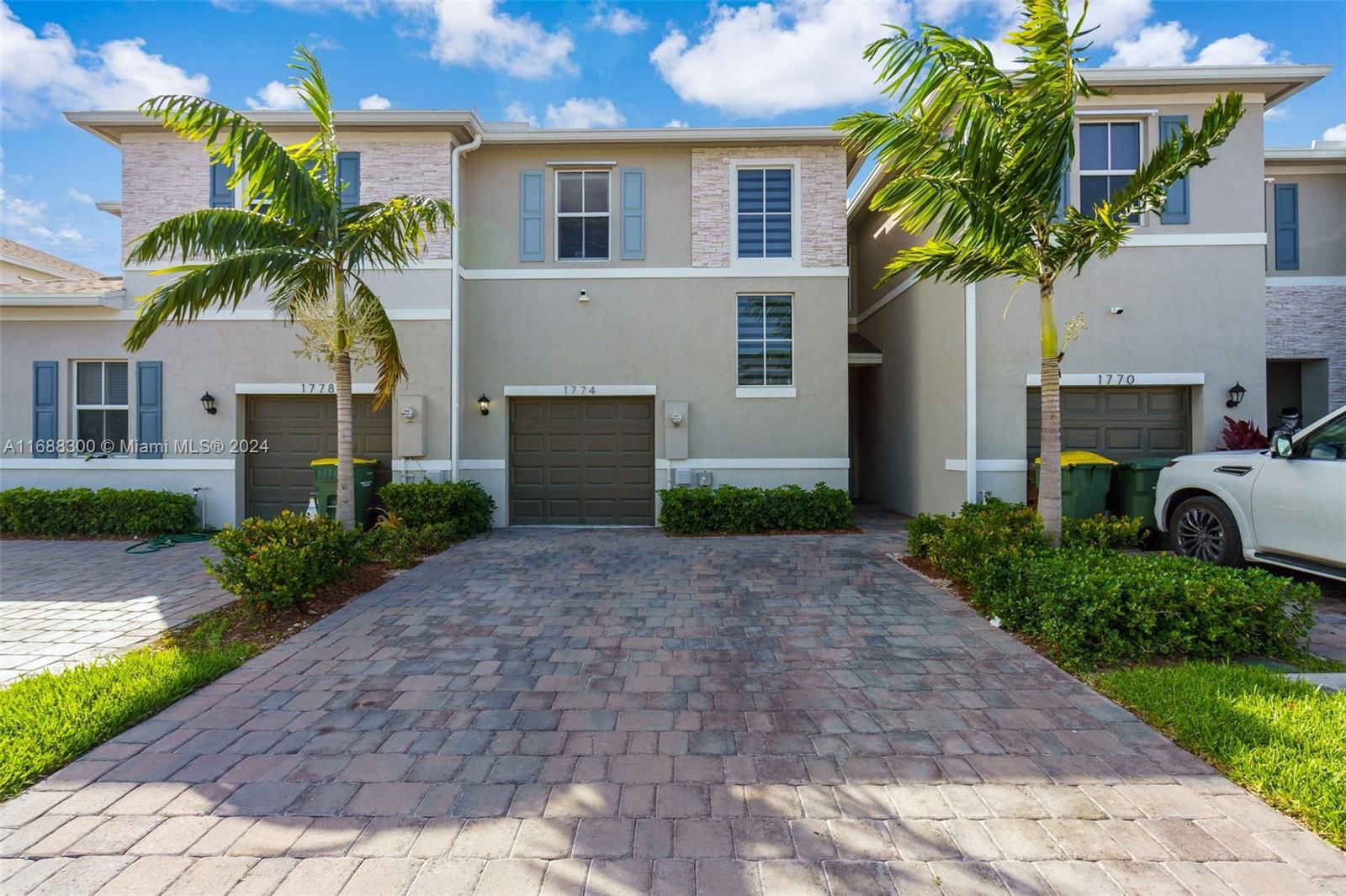 Real estate property located at 1774 7th Ter #1774, Miami-Dade, CEDAR AT KEYS GATE, Homestead, FL