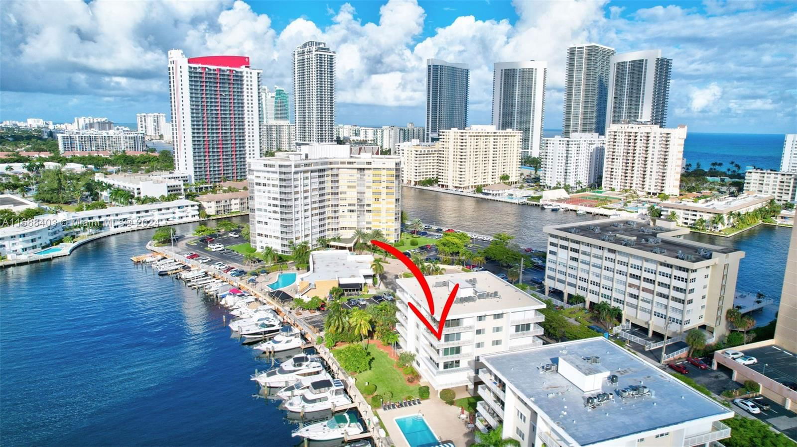 Real estate property located at 120 Golden Isles Dr #51B, Broward, GOLDEN ISLES TOWERS CONDO, Hallandale Beach, FL