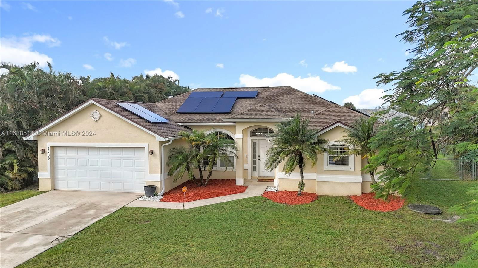 Real estate property located at 1209 Glastonberry Ave, St Lucie, PORT ST LUCIE SECTION 19, Port St. Lucie, FL