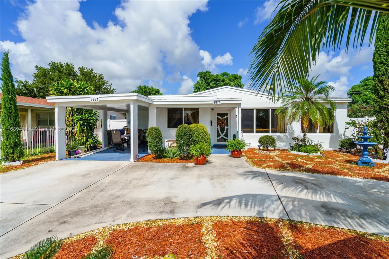 Real estate property located at 6871 Harding St, Broward, DRIFTWOOD ACRES NO 10, Hollywood, FL