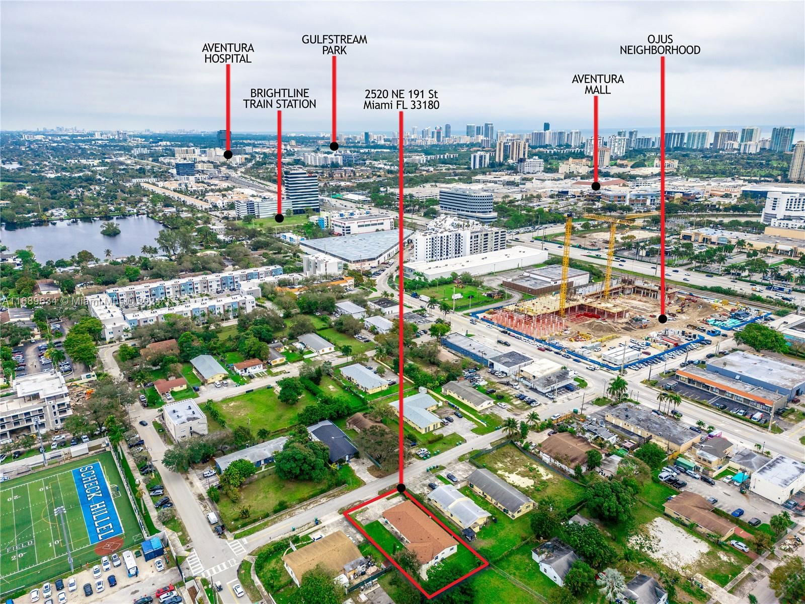 Real estate property located at 2520 191st St, Miami-Dade, HARRIETTE PARK NO 2 AMD P, Miami, FL