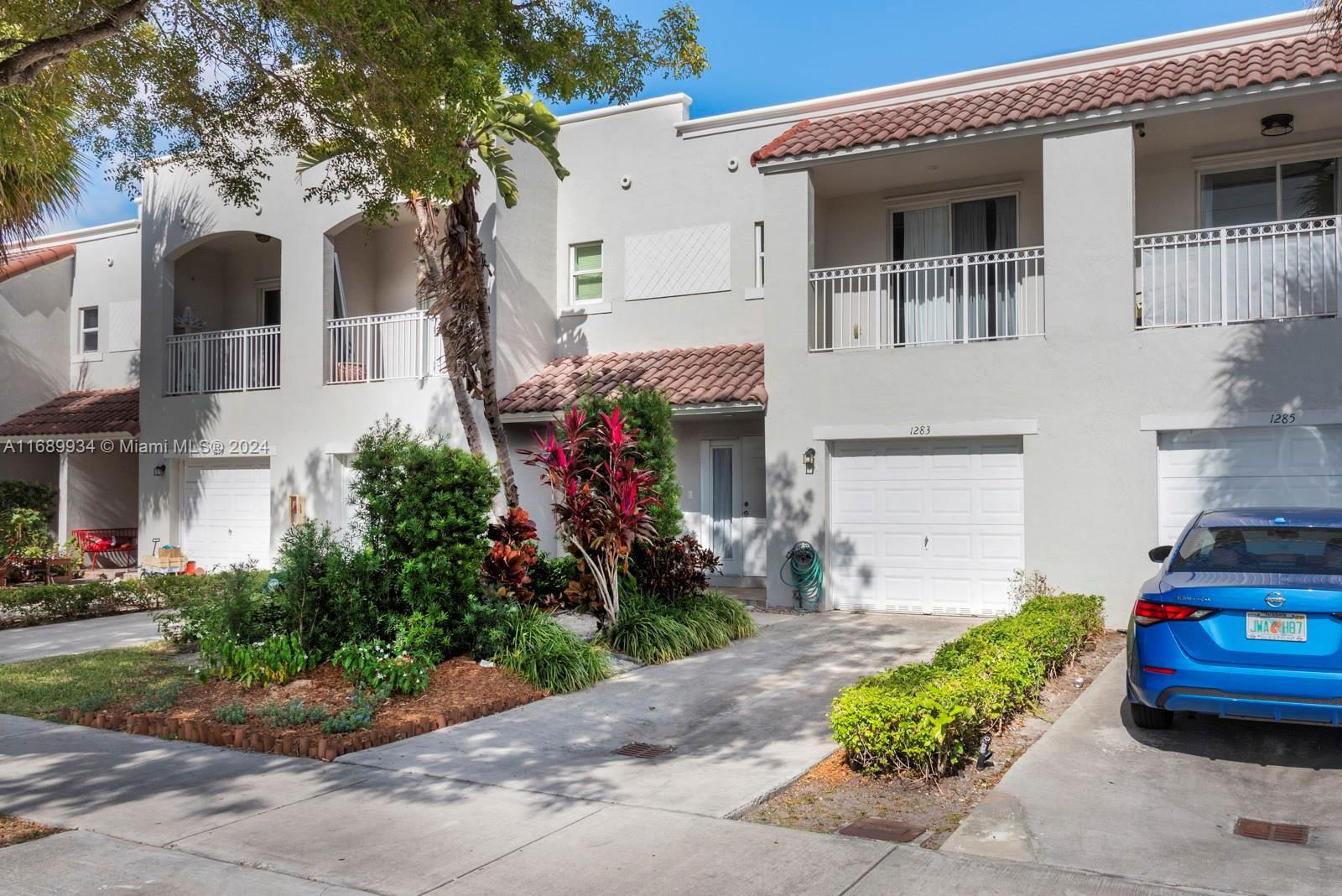 Real estate property located at 1283 105th St #14, Miami-Dade, VILLAGE DEL MAR TOWNHOMES, Miami Shores, FL